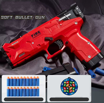 Outdoor Toy Gun Children's Toy Soft Bullet No Harm Birthday Gift