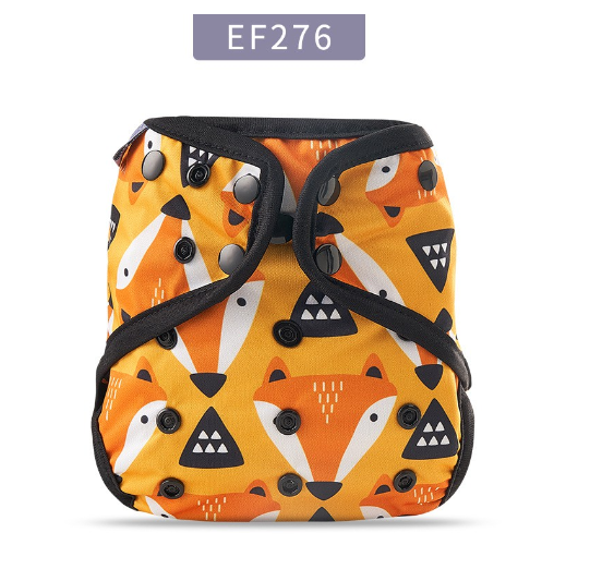 Baby Cloth Diaper Cover One Size Reusable Washable Adjustable Waterproof Diaper S5