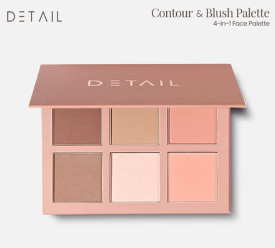Detail Cosmetics Contour and Blush Palette