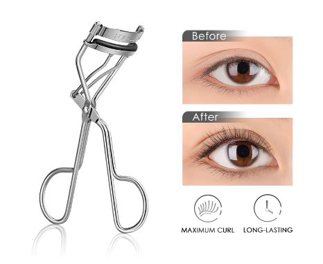 FOCALLURE SkyRush Eyelash Curler Lasting Lift Portable Press Effortlessly Makeup Tools