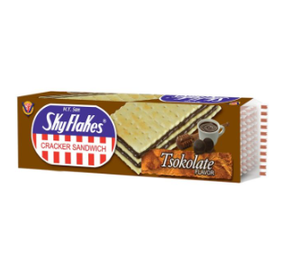 Skyflakes Cracker Sandwhich Tsokolate 30G x 10's