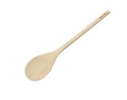 Stirring Spoon Lotus Wood 30.5X6.3CMX1.2cm