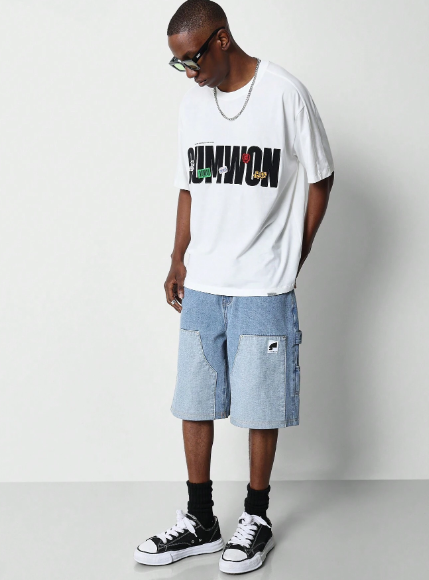 SUMWON Tee With Badge Detail