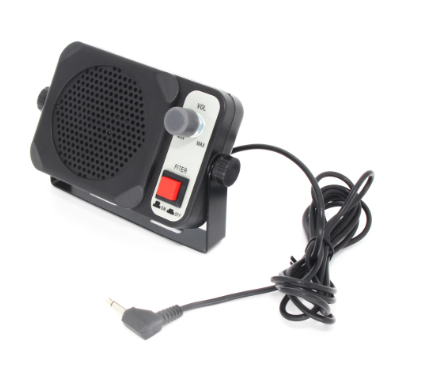 New Heavy Duty TS 650 Mini External Speaker For Yaesu Icom  Kenwood CB Radio 3.5MM High Quality