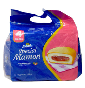 Monde Special Mamon Strawberry Cream Filling 48Grams