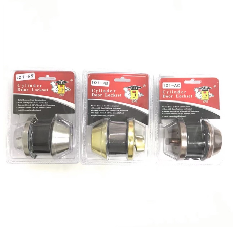 Ares Cylinder Safety Anti-Theft Bedroom Door Lock with Keys