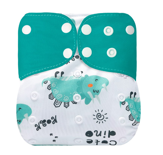 Ready Stocks Waterproof Reusable Digital Printed One Size Pocket Cloth Diaper CD21