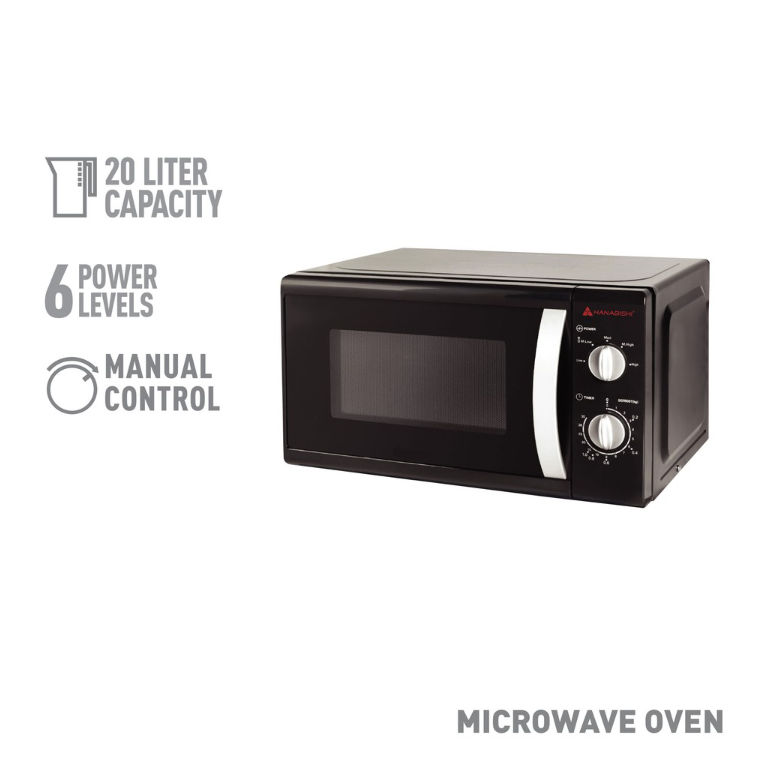 Hanabishi Microwave Oven (Manual) 20 L HMO20MDLX3
