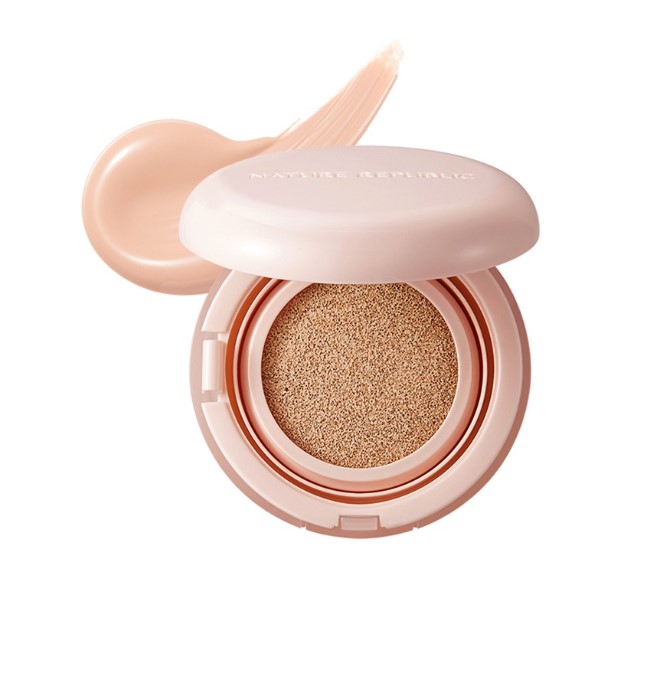 Nature Republic Provence No Sebum Cushion SPF50+PA+++ N13 Porcelain
