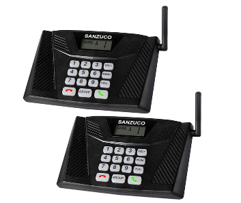 Intercom Full Duplex Wireless Intercom,Real Time Two-Way Communication Wireless Intercom System for Home and OfficeDual