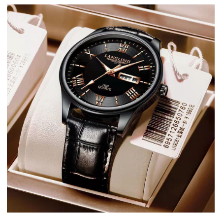 Original Luxury Fashion Luxury Stainless Steel Waterproof Luminous Watch Calendar Business Men's Watch 002