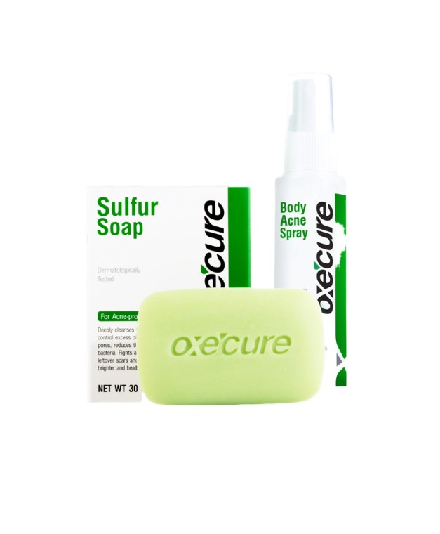 Body Acne Fighters Sulfur Soap and Body Acne Spray