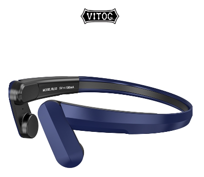 Vitog Y12 Bone Conduction Wireless Bluetooth4.1 Earphone Sports Driving Stereo Headset