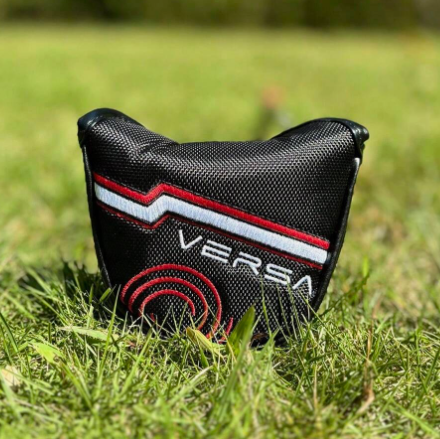 1pc Durable PU Leather Super Soft Embroidered Golf Club Head Cover With , Suitable For Outdoor Enthusiasts Of Both Genders