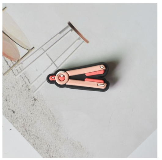 Cute Cosmetic Jbitz for Croc Lipstick Jibits Charm Crown Ring Croc Jibbits Kids Shoes Accessories Shoe Charms Pin Decoration S6