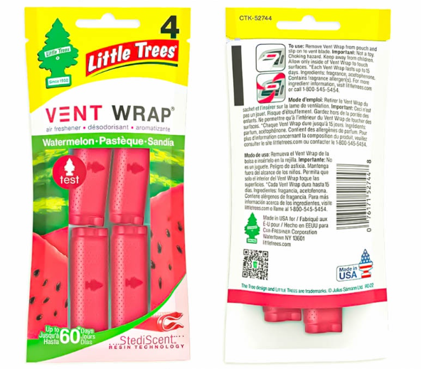Little Tree Vent Wrap 4pcs (Watermelon)