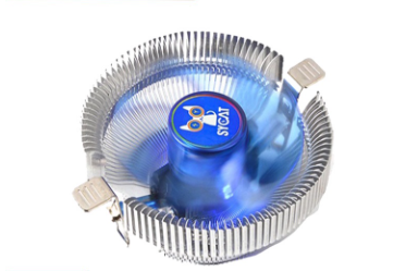 SYCAT AMD/Inter CPU Cooler RGB LGA775 1155 1156 1200 cpu radiator FM1/FM2//AM2 /AM3 3pin Cooling Fan