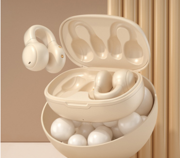 SPRISE M30 Ear-Clip Bluetooth Earphones Wireless Headset Earbuds with Microphone for Phone Calls