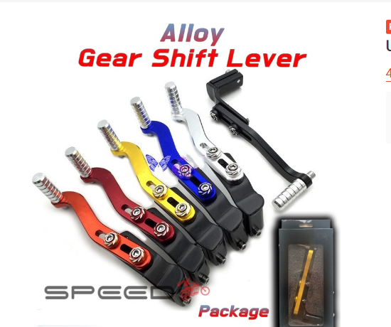 Speed MOTO Gear Shifter Lever Motorcycle Change Pedal Aluminum Universal