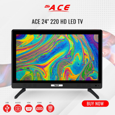ACE SL-24" TV-3.5A Ultra Slim Full HD LED-220 Television