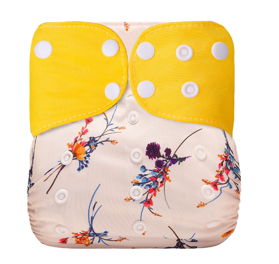 Ready Stocks Waterproof Reusable Digital Printed One Size Pocket Cloth Diaper CD6