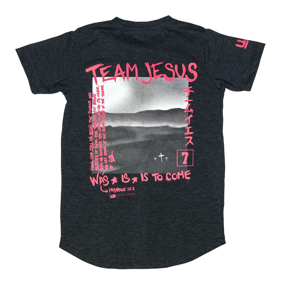 Worship Generation Team Jesus 2020 Series Back Print Acid Black Long Tee For Men And Women