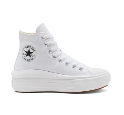 Converse Chuck Taylor All Star Move Hi Women's Shoes White 568498c