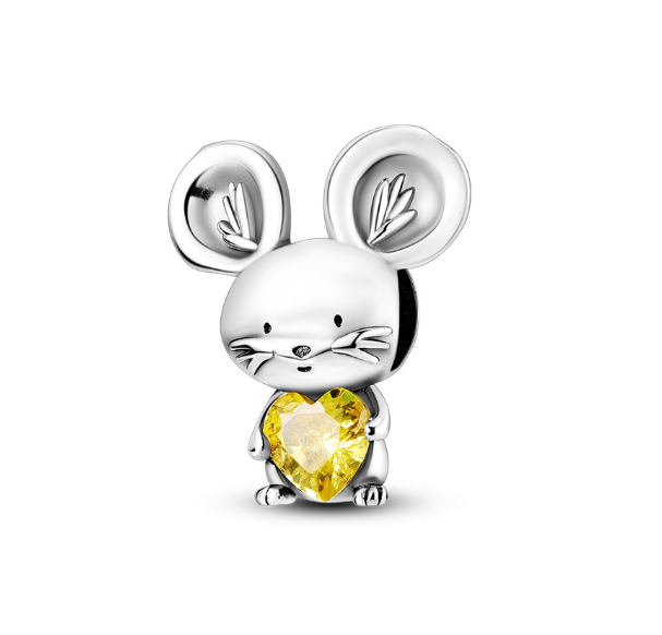 25 Sterling Silver Dog Bone Charm Suitable For Pandora Bracelet DIY 009