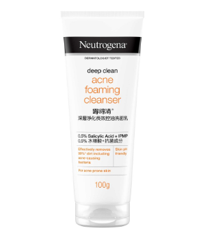 Neutrogena Deep Clean Acne Foam Cleanser 100g