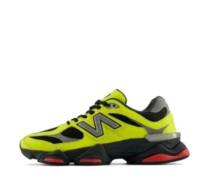 New Balance NB 9060 Yellow Grey Black Low Top Running Shoes Unisex U9060NRG