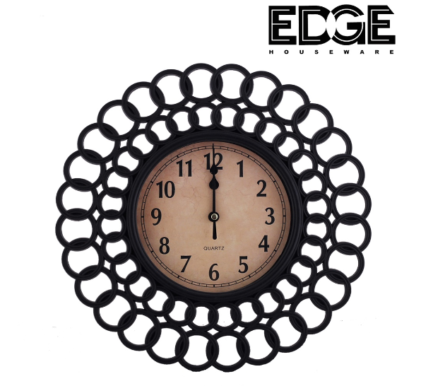 Edge Houseware Retro Analog Decorative Wall Clock 30CM