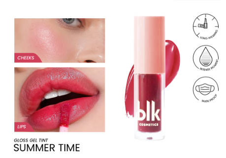 Blk Cosmetics Fresh Gloss Gel Tint Summer Time