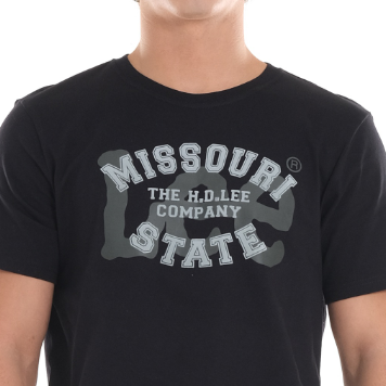 Lee Men's Graphic T-Shirt in Black