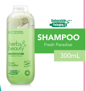Herbs & Beauty Shampoo Fresh Paradise 300ml Personal Collection