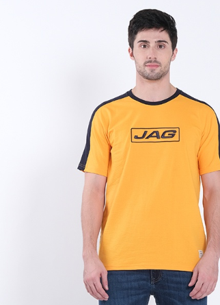 Jag Men's Logo Tee w/ Shoulder Taping