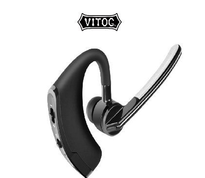 Vitog V8 Wireless Bluetooth Business Headset Handsfree Earphone Earbud With Mic