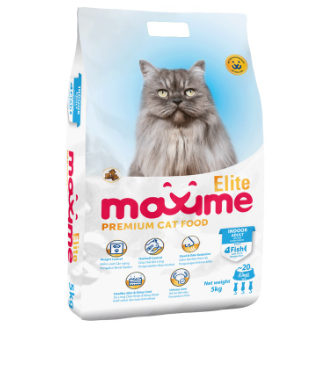 Maxime Elite Dry Cat Food Adult Indoor Cat  5kg