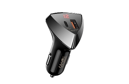 Remax, RCC232, 45W, PD + QC multifunctional fast charging car charger, universal for 12-24V models