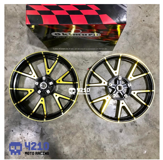 OKIMURA MAGS (023) For YAMAHA SNIPER 150 MXi FREE TIRE SEALANT