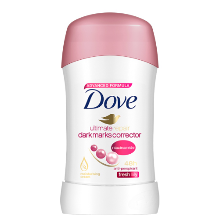 Dove Ultimate Repair Deodorant Stick Fresh Lily 40g