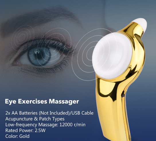 Eye Massage Tool with Vibration Eyes Exercises Massager Relaxation Massage