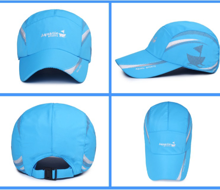 Baseball Cap Aquatic Sports Topi Baseball Topi Quick Dry Topi Olah Raga Summer Cap