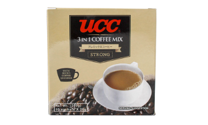 Ucc 3-in-1 Coffee Strong Box  20g x 10s