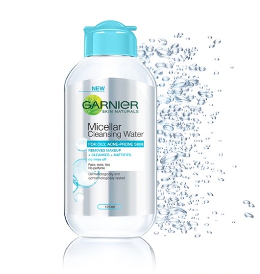 Garnier Blue Micellar Water For Oily & Acne Prone Skin Cleanser Skincare