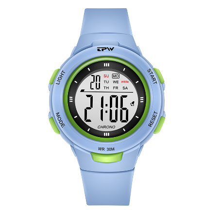 TPW Digital Watches Fashion Watch Trending Sport Wristwatch BLUE
