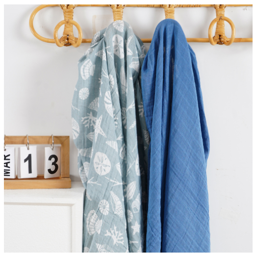 Happyflute 2 Pcs Set Baby Muslin Swaddle Blanket Soft Farbic Cotton Baby Products Baby Multifunctional Gauze 9
