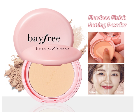 Bayfree Moisturizing Flawless Finish Setting Powder Oil-Control