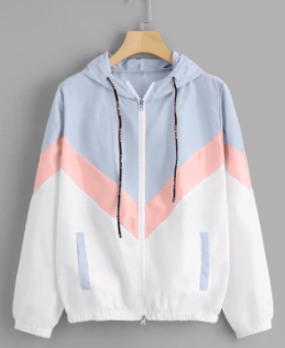 Fashion Hooded Windbreaker Sun Protect Jacket