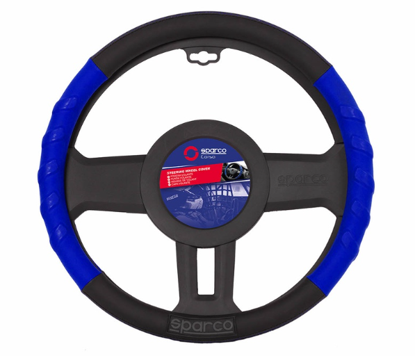 Sparco Steering Wheel Cover SPC1117BL (Blue)