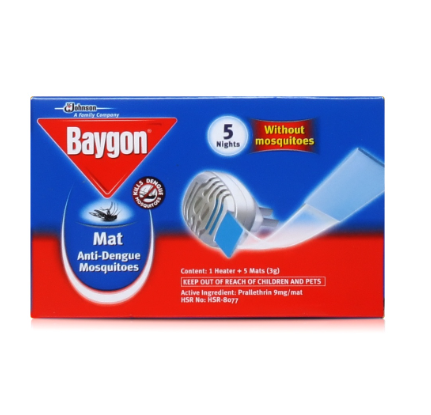 Baygon Mats - Starter and Refill 30s Set